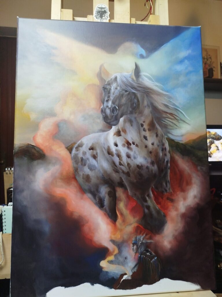 lilith-divine-artwork-horses