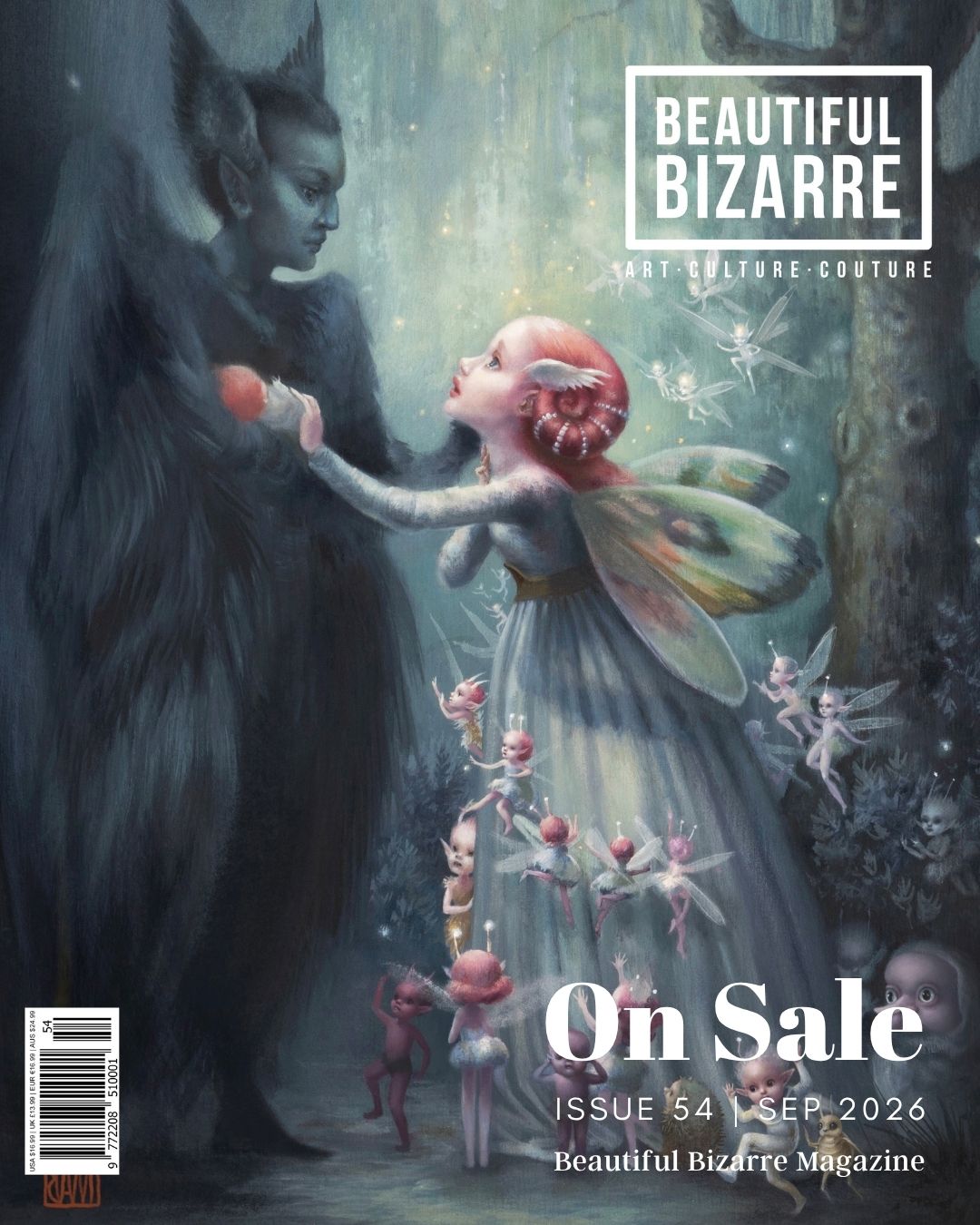 Beautiful Bizarre Magazine - Issue 54 Mab Graves COVER