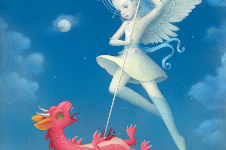 Nicoletta Ceccoli_Eris - surreal dragon painting